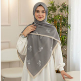 روسری نخی قواره 140 طرح 3 برگ