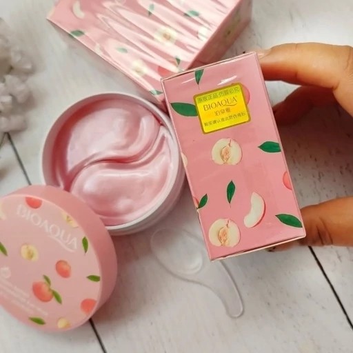 ماسک زیر چشم هلو بیواکوا 60 عددی پچ چشم هلو بیوآکوا