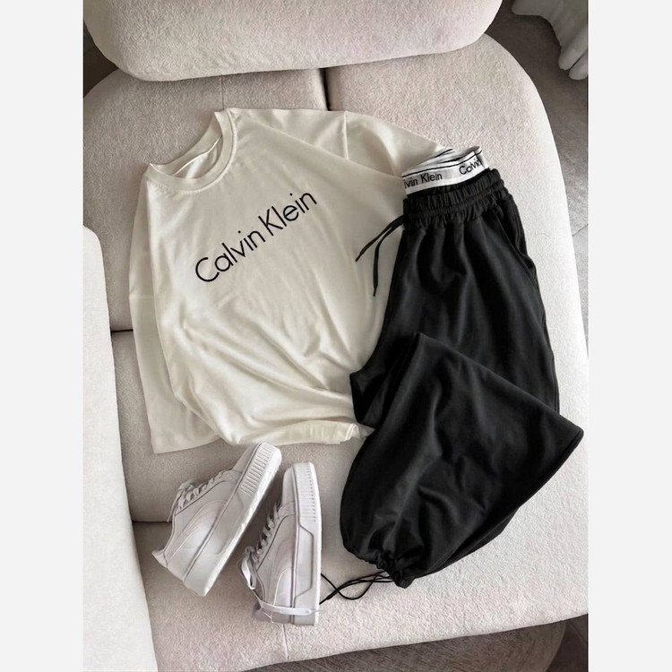 ست تیشرت شلوار دوکاره calvin klein