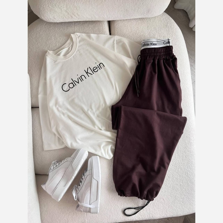 ست تیشرت شلوار دوکاره calvin klein