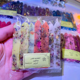 شمع قلمی گیاهی ،شمع تراپی ،مراقبه بسته 7 تایی