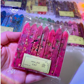 شمع قلمی گیاهی ،شمع تراپی ،مراقبه بسته 7 تایی
