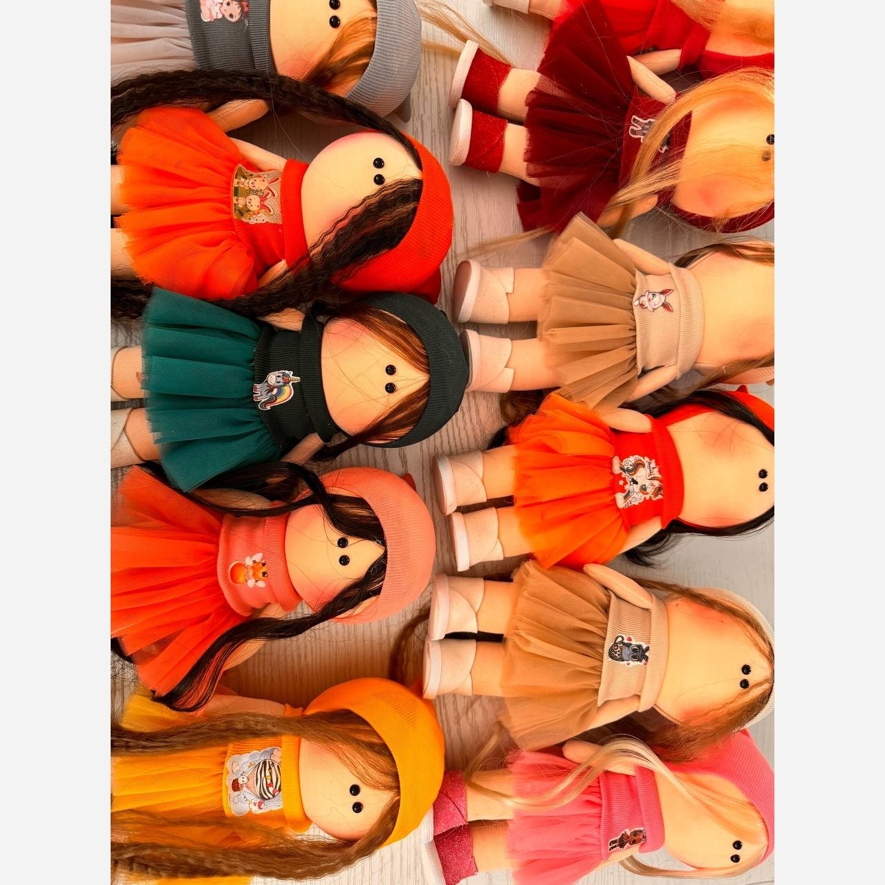 عروسک دختر روسی 25 سانتیمتری