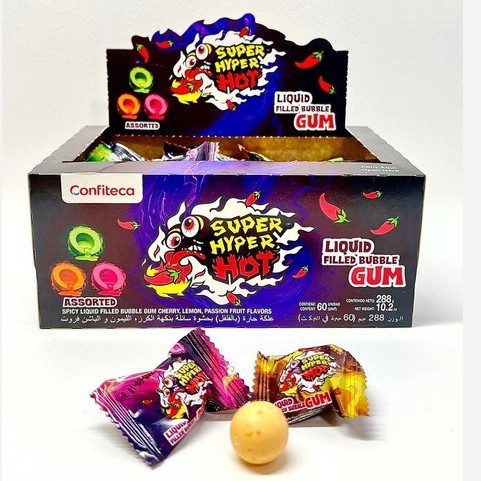 آدامس تند super hiper در چندین طعم مختلف