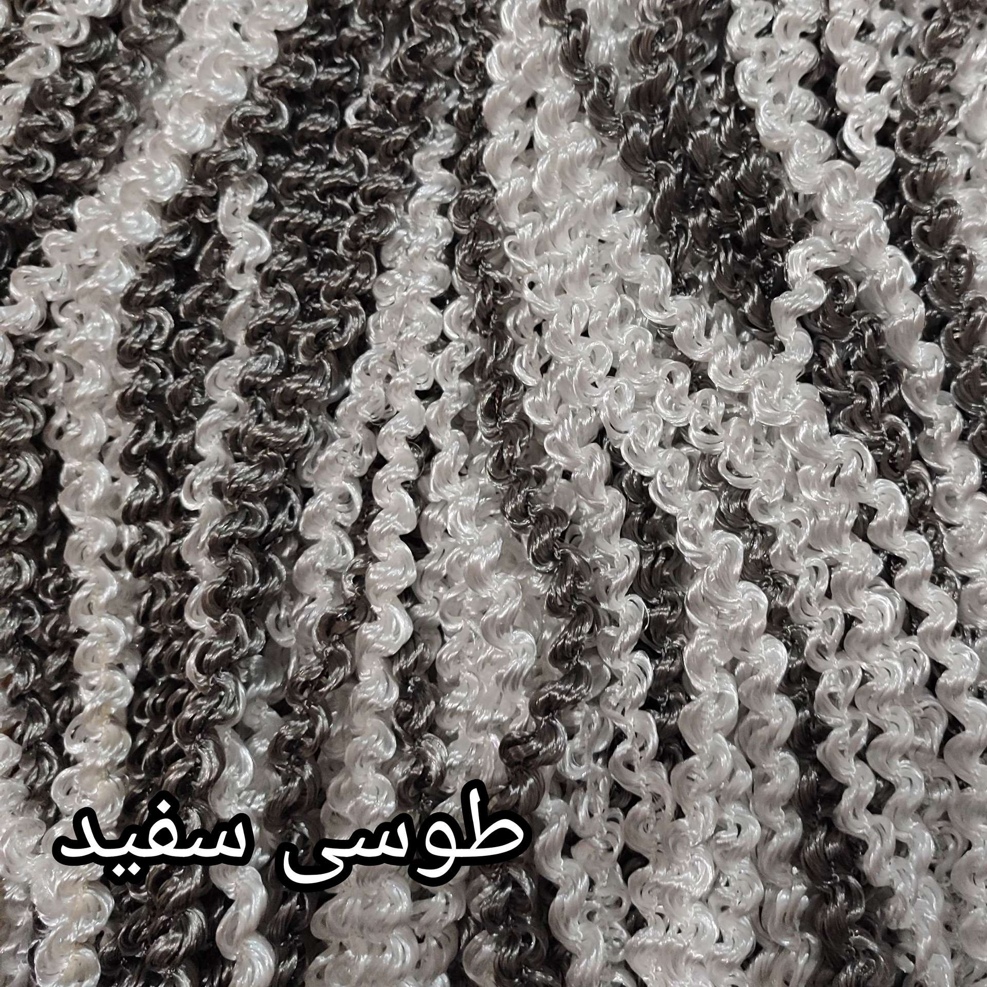 پرده ریسه شرشره پیچک بافت سبک رنگبندی متنوع