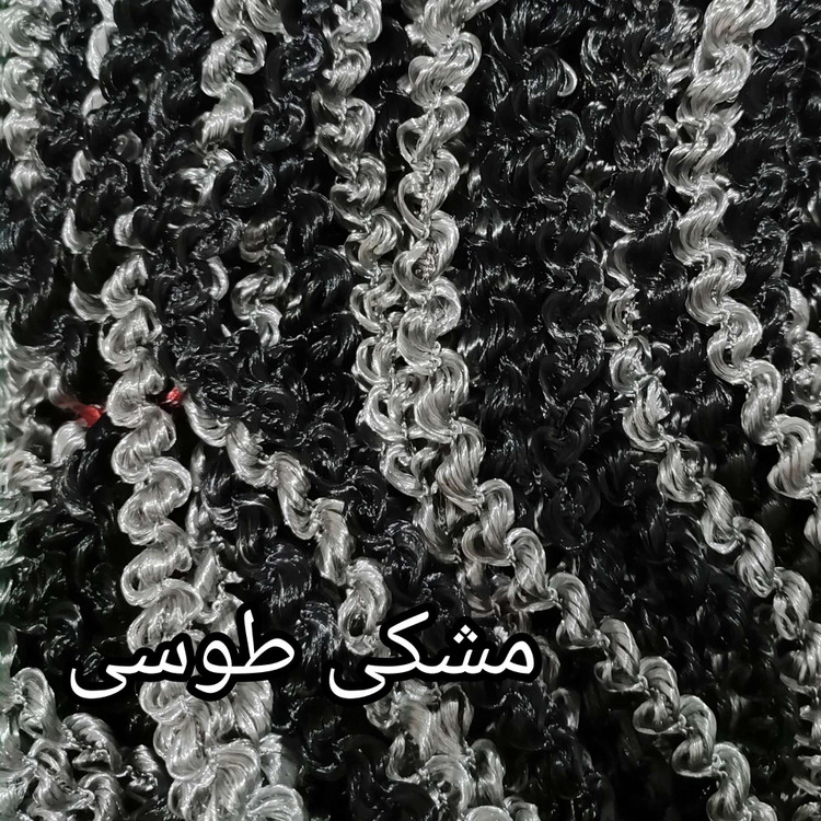 پرده ریسه شرشره پیچک بافت سبک رنگبندی متنوع