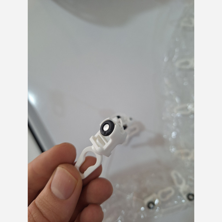 گیره مینیمال برای چوب پرده ساده