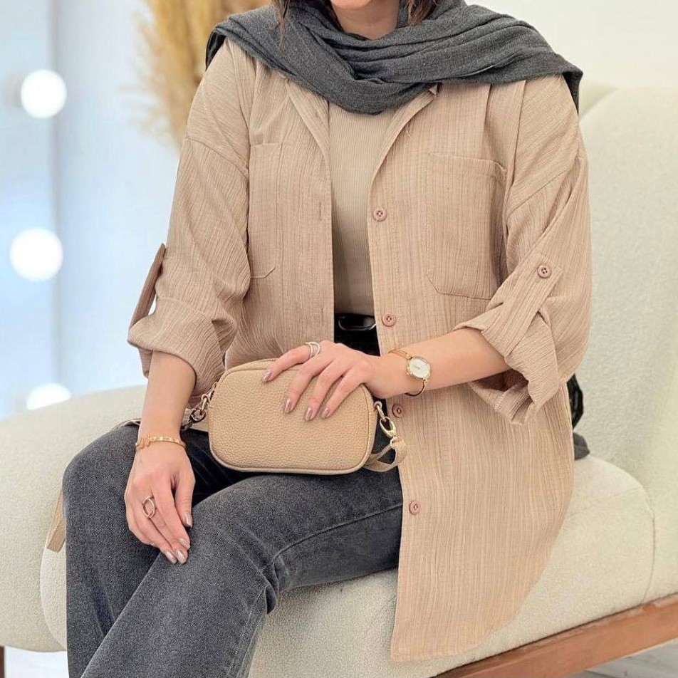 شومیز مانتویی زنانه آیوا اسپرت