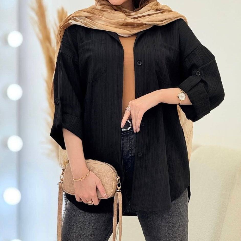 شومیز مانتویی زنانه آیوا اسپرت