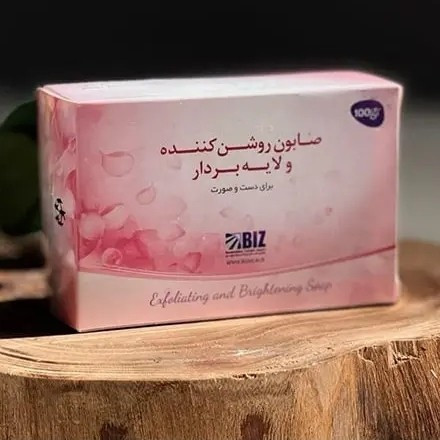 صابون روشن کننده لایه برداری بیوممتیک