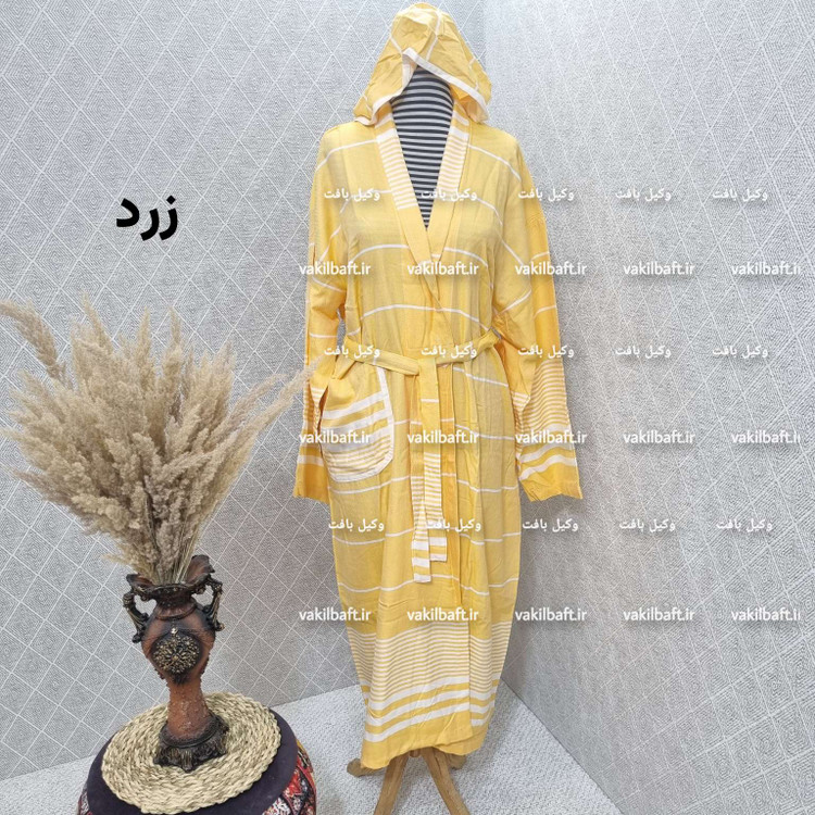 حوله لباسی کودک قد 90 در رنگبندی تمام نخ