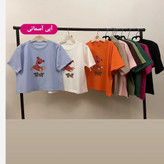کراپ زنانه دخترانه نخ پنبه فری سایز 36تا 42