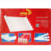 سینی کباب طبقاتی پردیس با ظرفیت 25 سیخ کباب کوبیده رنگ سفید