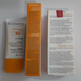 کرم ضد آفتاب بیودرما پوتودرمspf50 کرم ضد آفتاب بیودرما بی رنگ