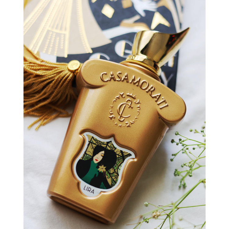 عطر اورجینال خالص کازاموراتی زرجف لیرا(حجم1میل) برند لوزی گرید تاپ ماندگاری بالای 24ساعت تضمینی