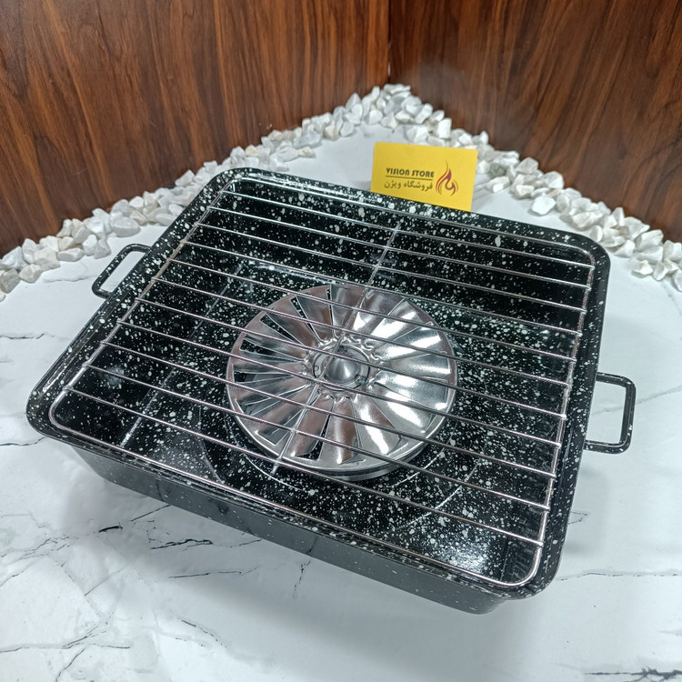 کباب پز روگازی صبا(مدل رعنا)با پروانه گردان (پخش عمده وتک)