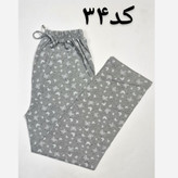 شلوار راحتی زنانه و دخترانه نخ پنبه