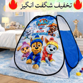 چادر بازی کودک سایز 1 و2و3مدل سگهای نگهبان برفی