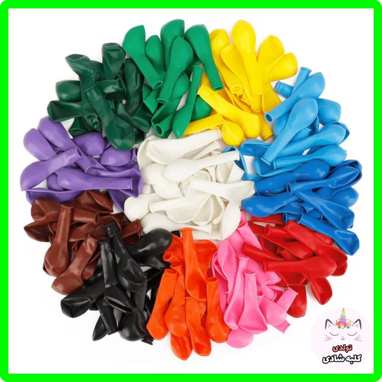 بادکنک ریز 6 اینچ ( تکی )