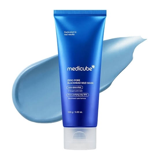 ماسک کنترل منافذ و ضد جوش سر سیاه مدی کیوب کره Medicube 100ml