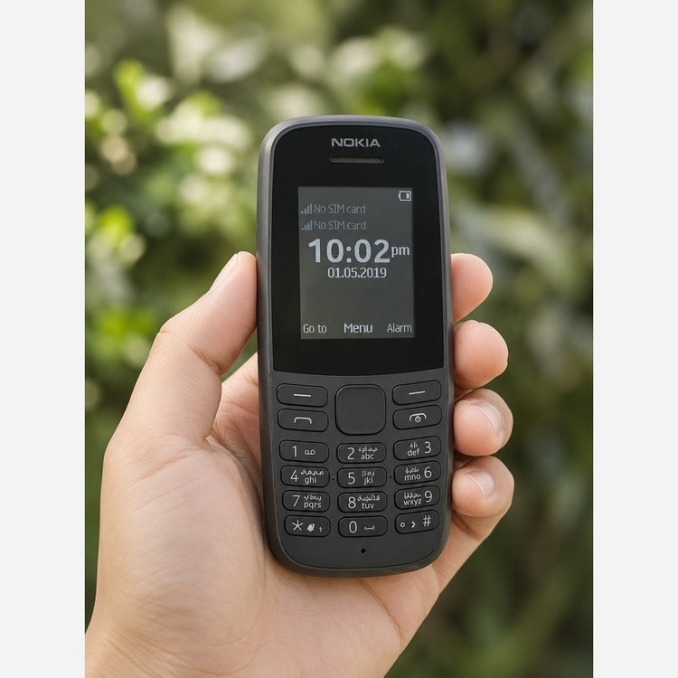 گوشی ساده اقتصادی نوکیا Nokia 105-2019 دو سیمکارت
