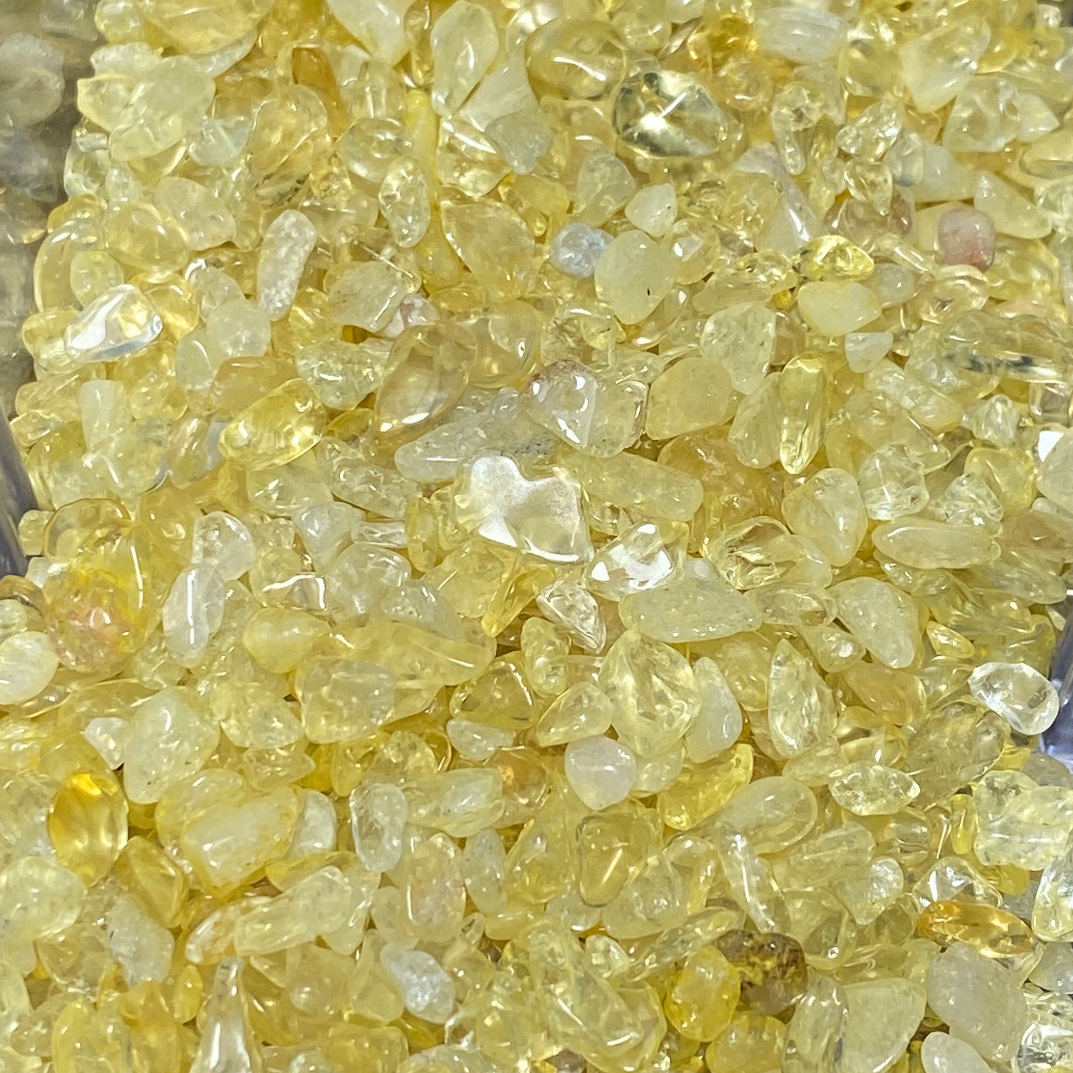 سنگ شکسته سیترین بسیار زیبا ( 1 گرم )