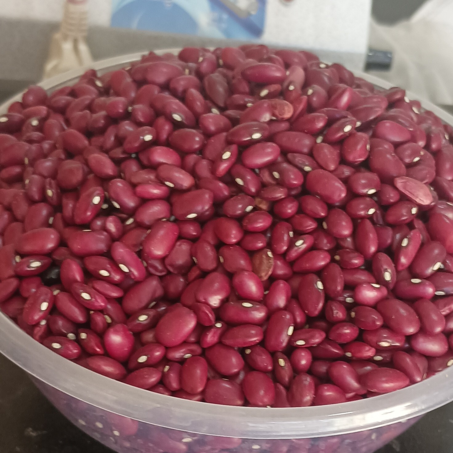 لوبیا قرمز دست چین در بسته بندی 900گرمی