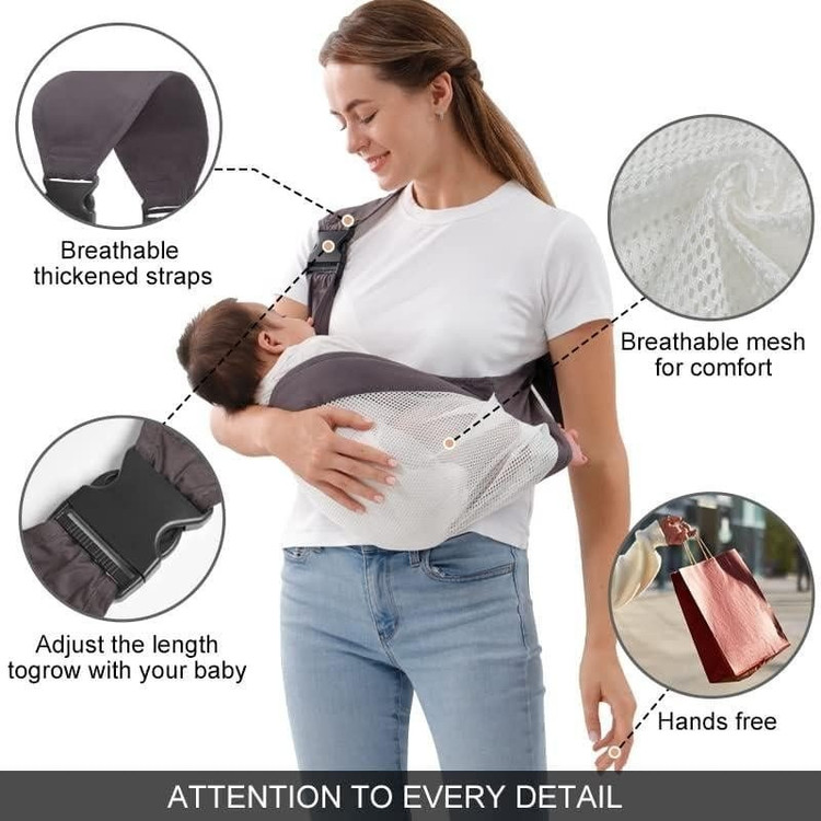 آغوشی نوزاد بغلی یک طرفه Baby Sling