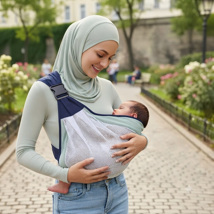 آغوشی نوزاد بغلی یک طرفه Baby Sling