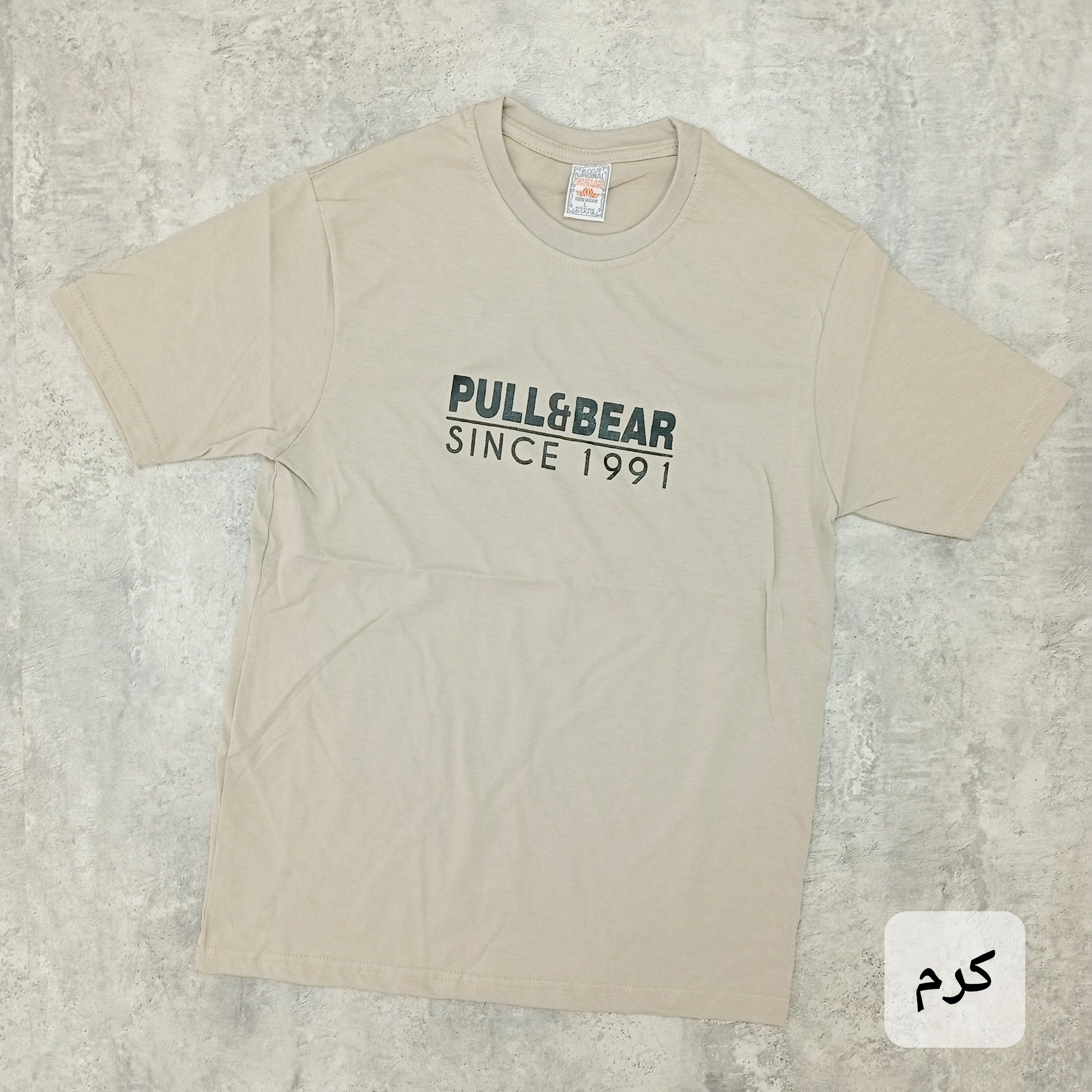 تیشرت مردانه PULLBEAR قواره اندامی در 3 سایز