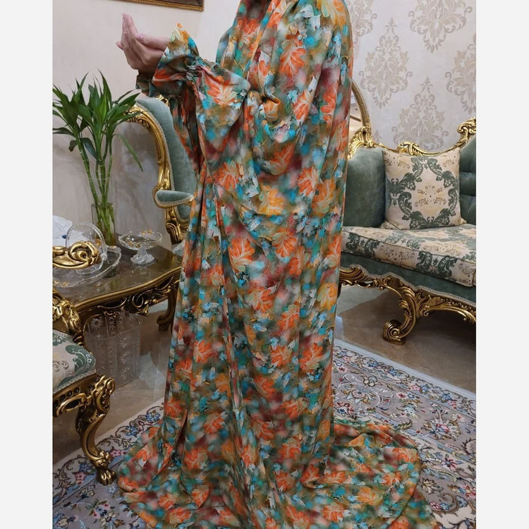 چادر نماز کودری آستین دار و کیسه ای زنانه عمده و تک