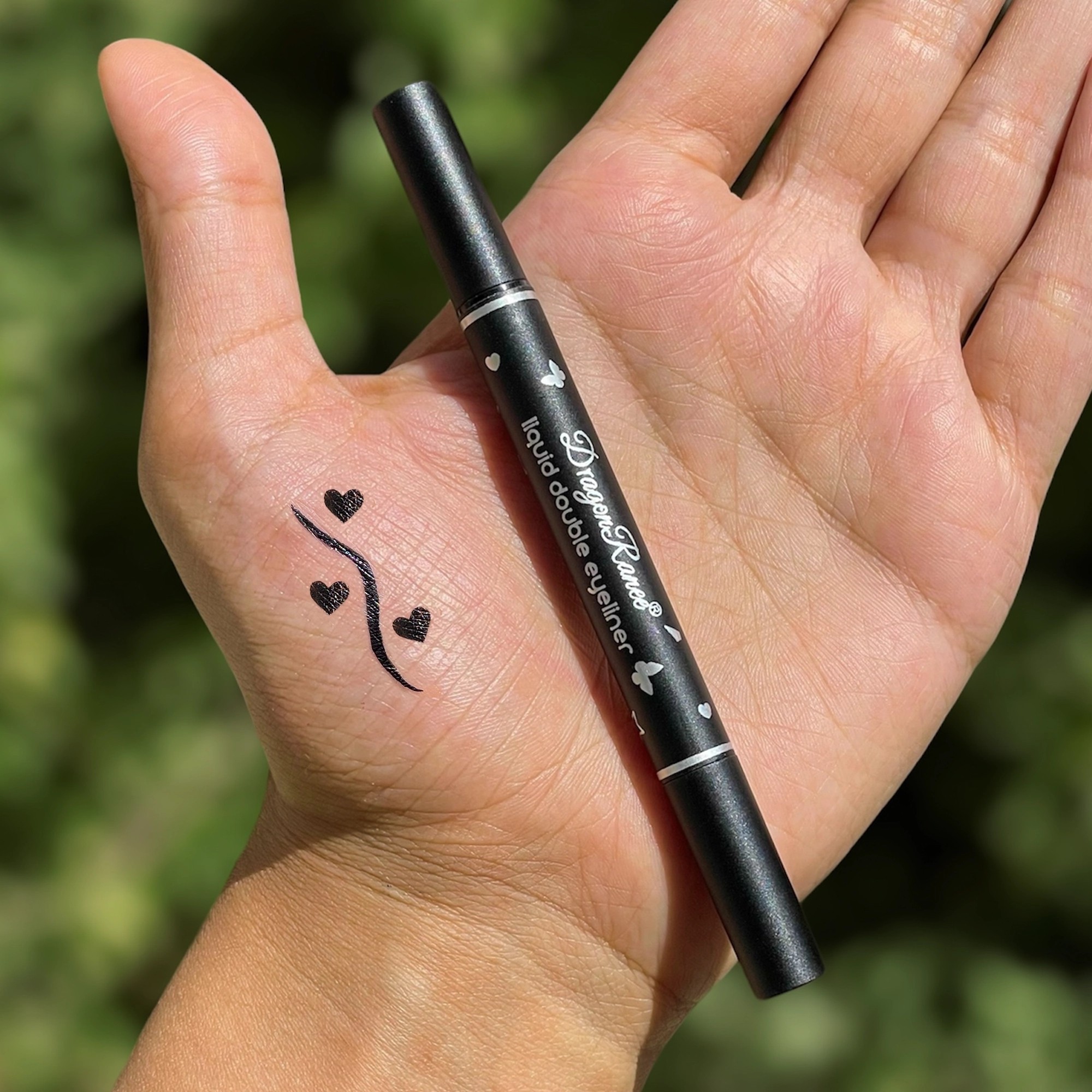خط چشم دوطرفه طرح دار استامپی و ماژیکی دراگون