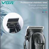 ماشین اصلاح حجم زن سر و صورت و ریش تراش وی جی آر خط زن شارژی V-282 ورژن جدید 282 ( خرید عمده و تکی گناوه مارکت )