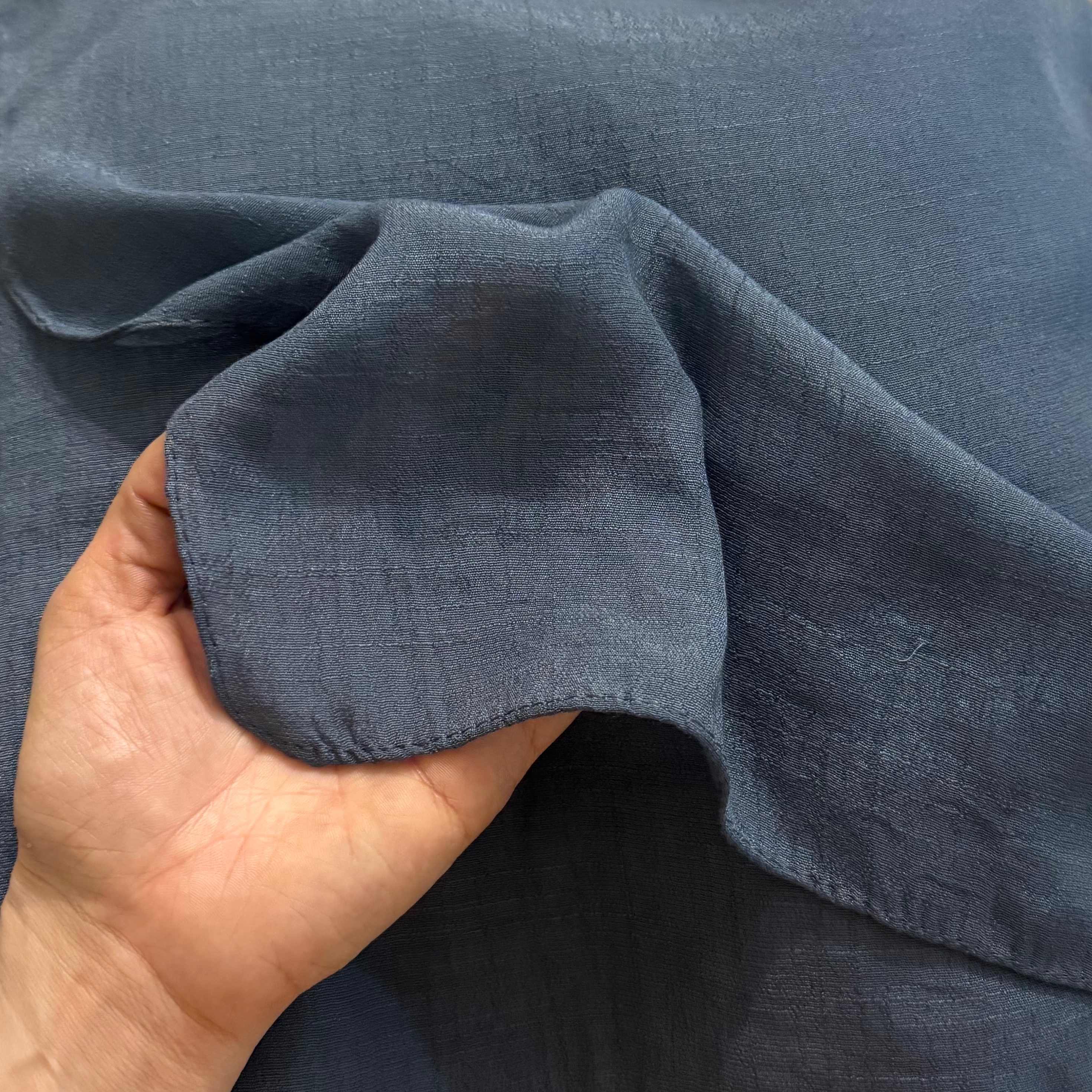 روسری مینی اسکارف ساده نخ اسلپ مدل نخی آناهیتا قواره 70 در 70