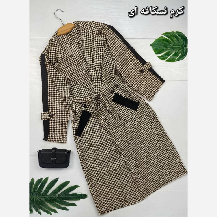 پالتو زنانه پاییزه پیچازی مدل چکاوک