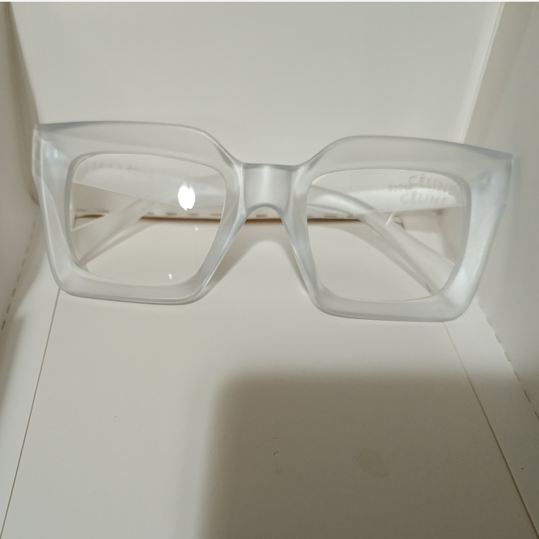 عینک بلوکات سلین کریستال شیشه بی رنگ UV400