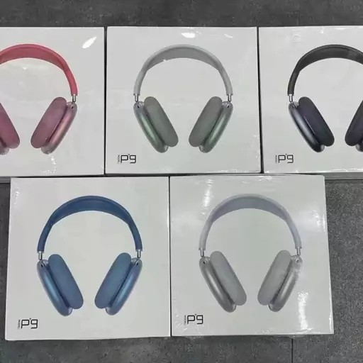 هدفون بلوتوثی P9-طرح اپل- باتری بزرگ و تقویت شده با کیفیت صدایHiFi-نازلترین قیمت
