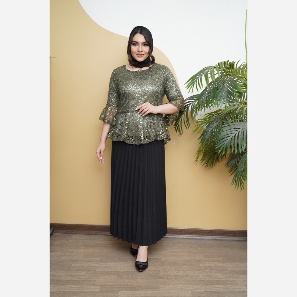 شومیز مجلسی زنانه و دخترانه عنکبوتی