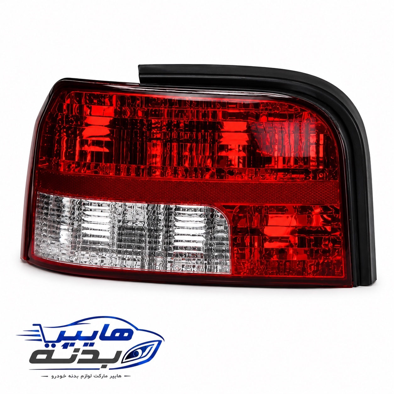 چراغ عقب چپ پراید 131 اصلی با سوکت و سیم کشی (سمت راننده)