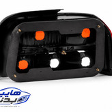 چراغ عقب چپ پراید 131 اصلی با سوکت و سیم کشی (سمت راننده)