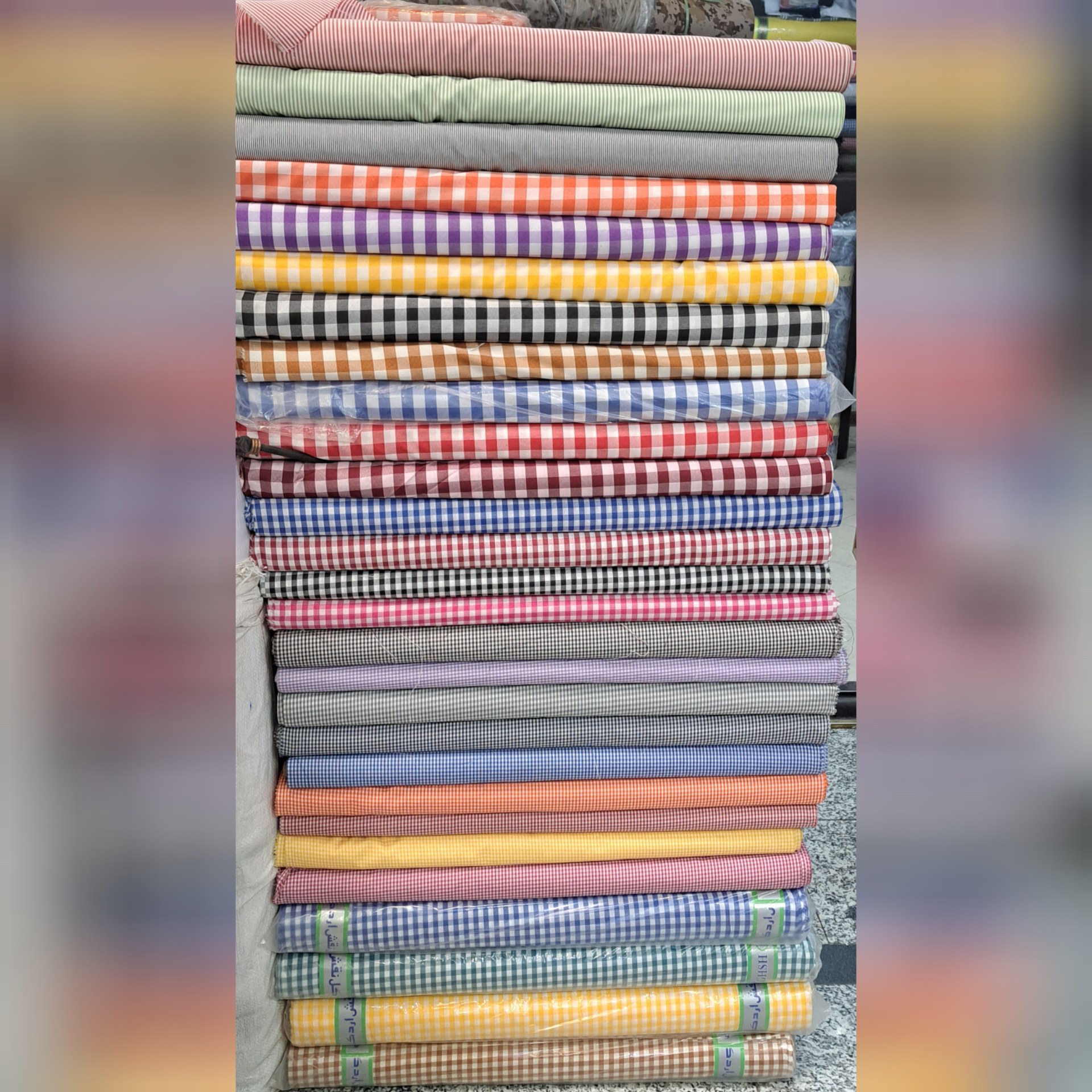 پارچه چهارخانه