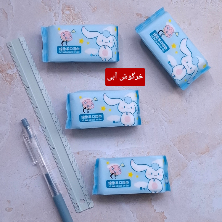 دستمال مرطوب جیبی وارداتی