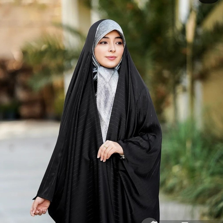 چادر عربی ابریشم لاین