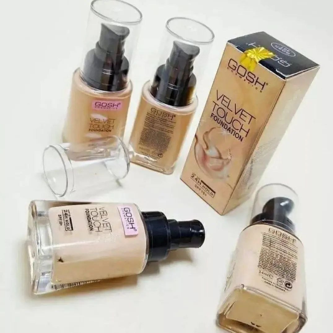 کرم پودر 24 ساعته GOSH گاش اورجینال مدل VELVET TOUCH