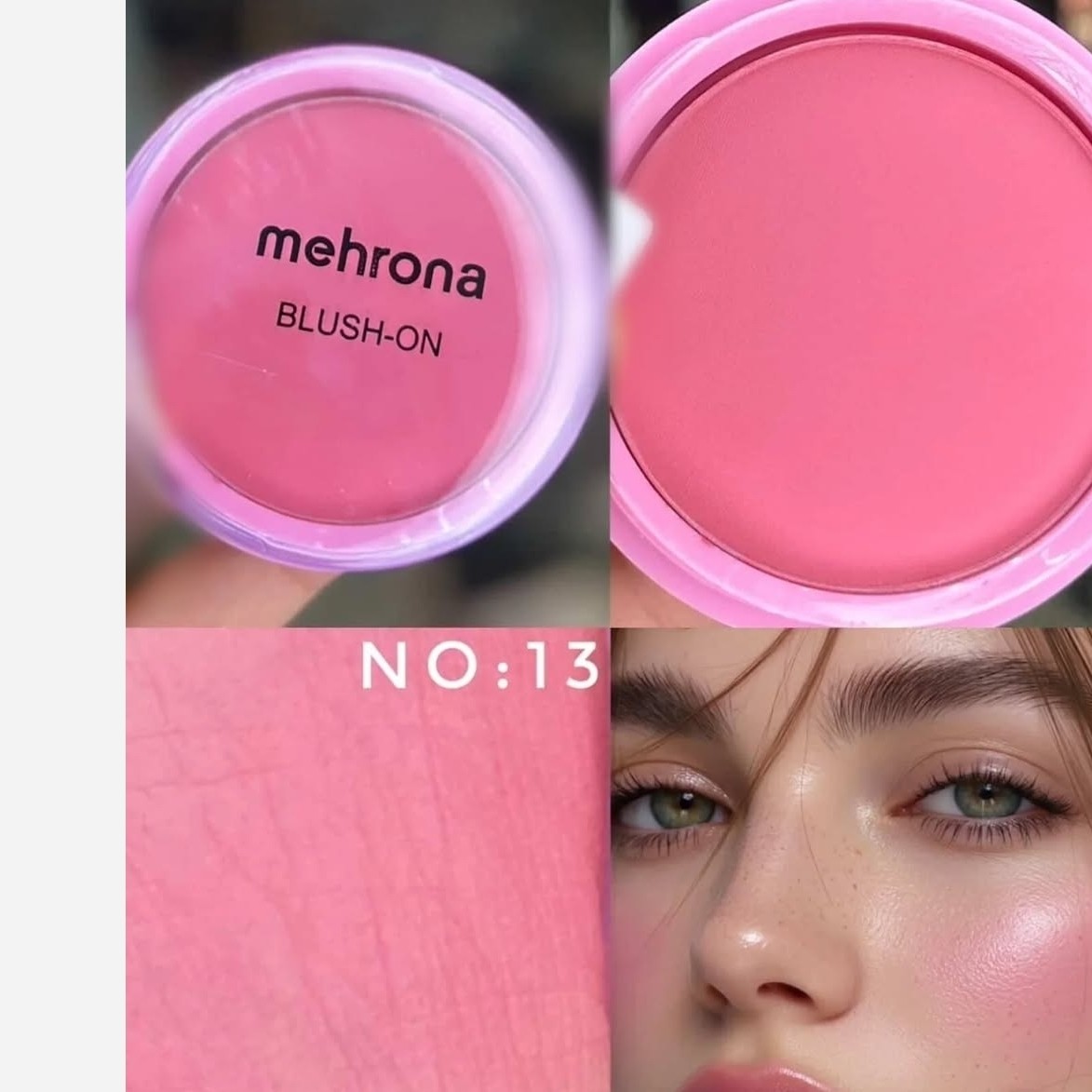 رژگونه پودری مهرونا در 8 طیف رنگی جذاب