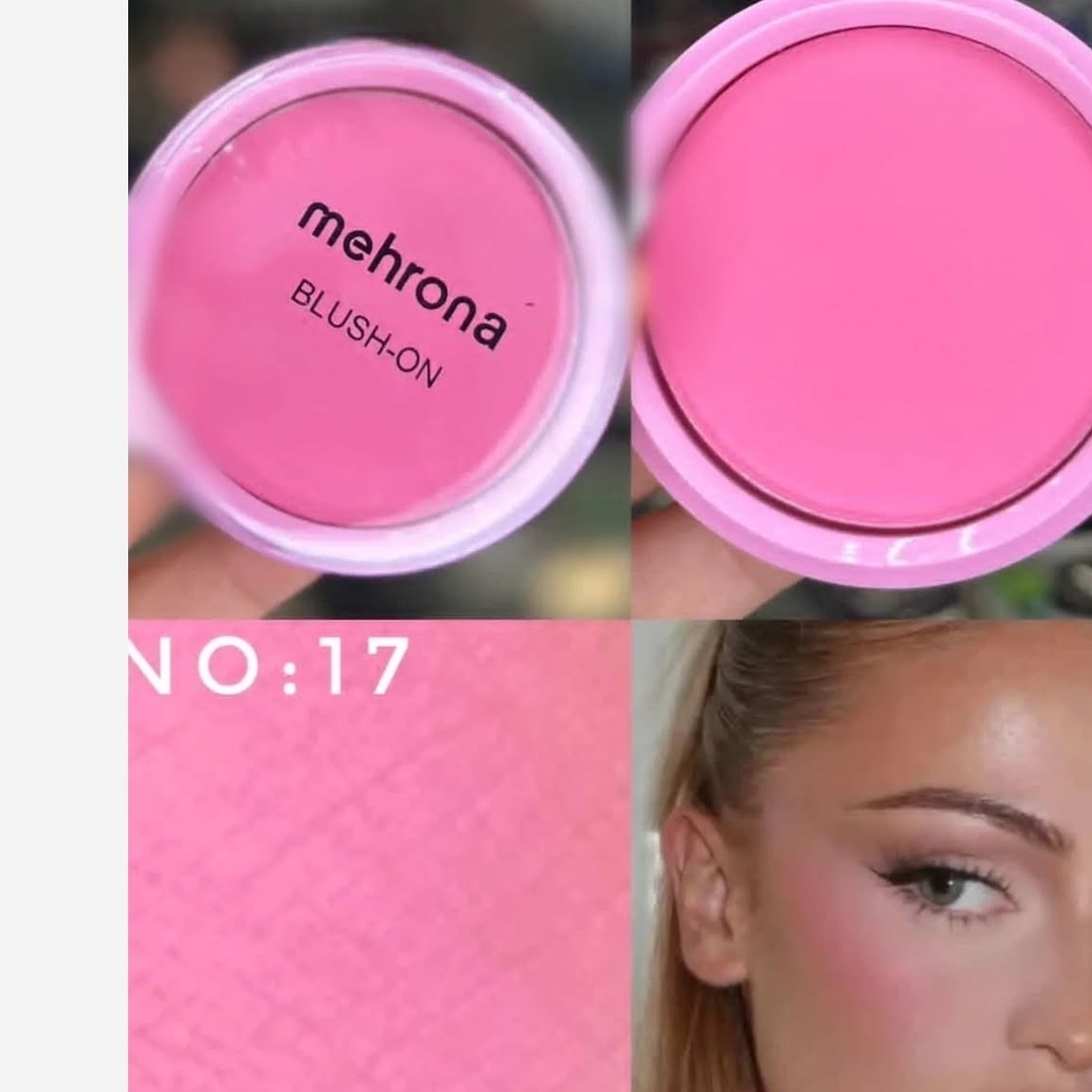 رژگونه پودری مهرونا در 8 طیف رنگی جذاب