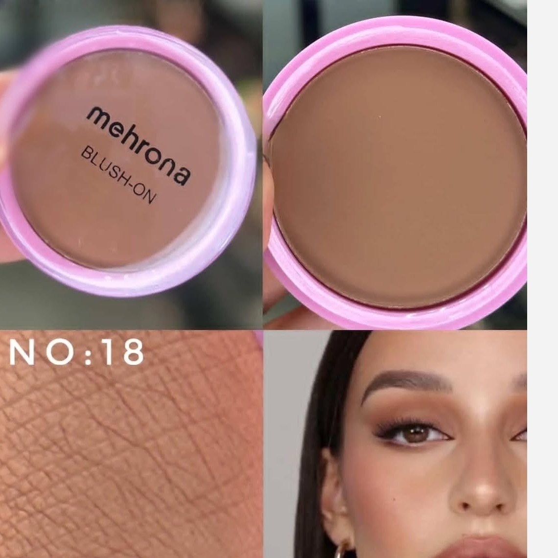 رژگونه پودری مهرونا در 8 طیف رنگی جذاب