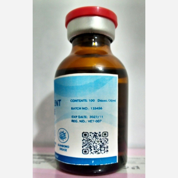 واکسن چهار گانه 20 میل برای پرندگان خانگی (پسکرایه)