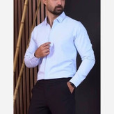 پیراهن پارچه دوشین اعلا دگمه مخفی