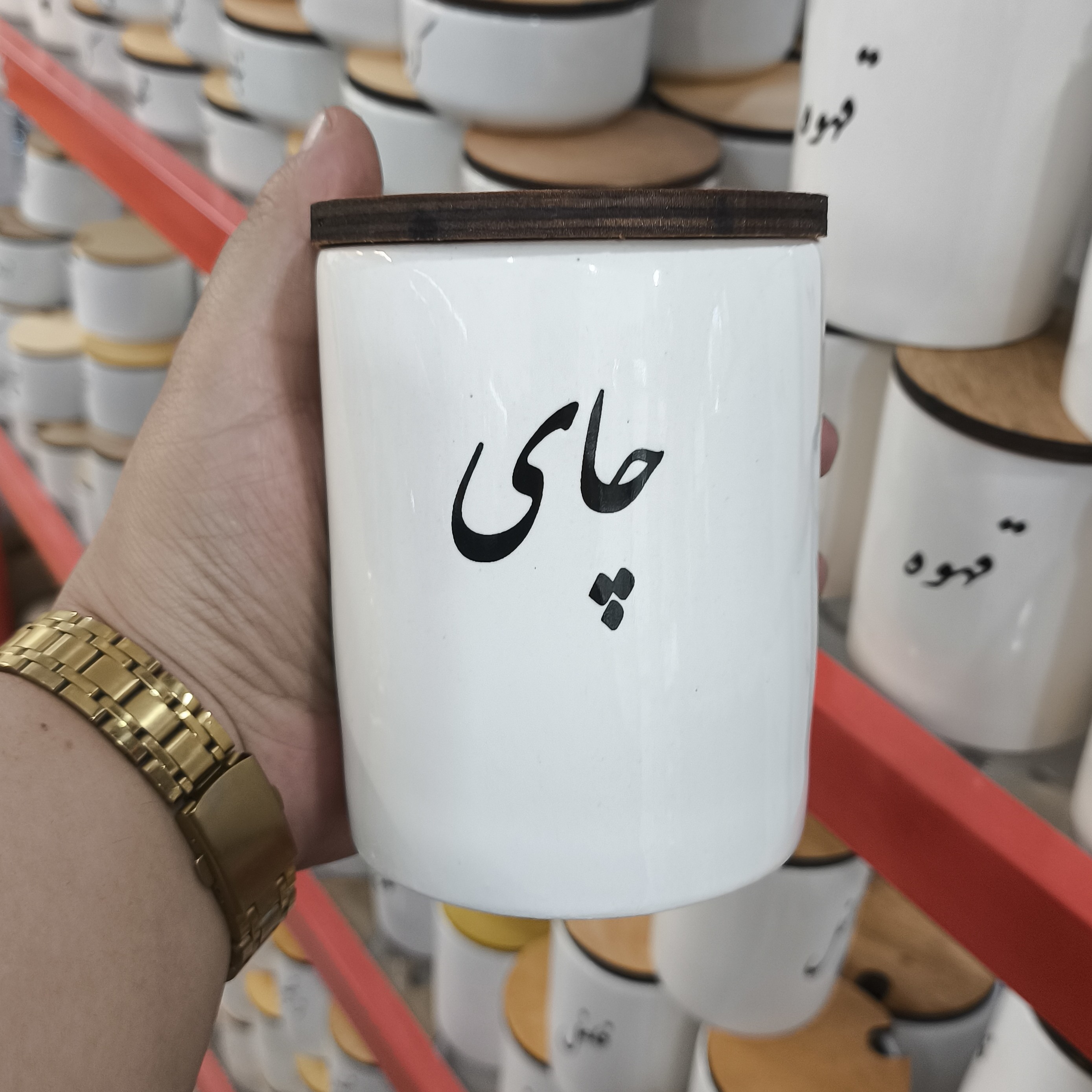بانکه سرامیکی چای مستقیم از تولیدی